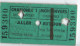 Ticket De Train Ancien / SNCF/ CHAMONIX 1 - MONTENVERS / Aller -Retour/ Vers 1990            TCK269 - Spoorweg