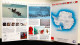 Expédition Trans Antarctica, Carte 3 Volets Signé Jean Louis Etienne, Polaire, Antarctique, Pole Sud - Esploratori E Celebrità Polari