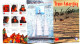 Expédition Trans Antarctica, Carte 3 Volets Signé Jean Louis Etienne, Polaire, Antarctique, Pole Sud - Polar Exploradores Y Celebridades