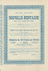 Obligation De 1901- Société Anonyme  De La Nouvelle-Montagne - Blanco - EF - Mineral