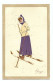 32445 -Carlo Pellegrini  Sport Hiver Femme à Skis Vouga N° 60 Circulée 1910 - Sonstige & Ohne Zuordnung