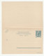 Austria - Italian Postal Stationery Postal Card With Reply Unused B240401 - Briefkaarten