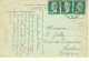 Tarifs Postaux Etranger Du 01-04-1924 (54) Pasteur 171 15 C. X 3  C.P. Etranger Oblitération Trésor Et Poste 27-08-1924 - 1922-26 Pasteur