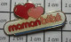 3617 Pin's Pins / Beau Et Rare / AUTRES / COEUR ROUGE COEUR ROSE MAMAN BEBE - Other & Unclassified