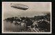 AK Friedrichshafen, Luftschiff Graf Zeppelin LZ 127 Vom Flugzeug Aus  - Aeronaves