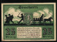 Notgeld Teuchern 1921, 25 Pfennig, Partie Am Rathaus  - [11] Emissions Locales