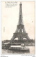 4 Cartes De Paris ,avec  Tour Eiffel & Vedette Et Péniche - Eiffelturm