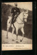 AK General Pau In Uniform Zu Pferd  - Guerre 1914-18