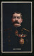 Künstler-AK Heerführer Earl Kitchener In Uniform Mit Orden Und Schnurrbart  - Weltkrieg 1914-18