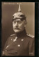 AK Generalstabschef Von Moltke In Uniform Mit Pickelhaube  - Weltkrieg 1914-18