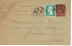 Tarifs Postaux Etranger Du 01-04-1924 (73) Pasteur N° 170 10 C. Sur Entier Semeuse 20c. Tarif Frontalier Suisse 19-01-19 - 1922-26 Pasteur