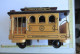 Lase 2 -  Collectible Houten Trolley Kabelbaan San Francisco "Powell & Hyde Sts" Muziekdoos - Boxes
