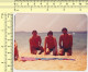 REAL PHOTO Ancienne,Three Shirtless Men On Beach, Hommes Nu Sur Plage COLOR PHOTO SNAPSHOT - Anonymous Persons