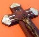 Delcampe - Crucifix à Suspendre Bois De Palissandre - Religion &  Esoterik