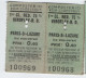 Ticket De Train  Ancien / SNCF/VIROFLAY-R.D;  / Paris -St-LAZARE (ou Vice-Versa)/Vers 1960-1980          TCK273 - Chemin De Fer