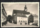 AK Oberviechtach, Strassenpartie Mit Kirche Und Gasthof Post  - Sonstige & Ohne Zuordnung