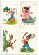 Walt Disney  Publicite  Chocolat Tobler ; Le Chapelier Fou ; Hiawatha; Dingo ; Frere Renard ;  N0173 - Pubblicitari