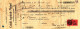 *Lettre De Change 1936  - Timbre Taxe 1.50f - Crédit Agricole Mutuel - VENDRES (34) - Wissels