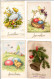 8 Cpa Paques Poussins - Ostern
