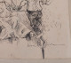 RARE Dessin Original Signé Henri RIVIERE (1864-1951) ! Projet Illustration Encre - Tekeningen