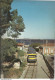 JV / CPSM Train LOCOMOTIVE RAIL Carte Postale // AUTORAIL S.I.T.P Cannes -RANGUIN En Gare De La BOCCA - Eisenbahnen