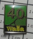 3617 Pin's Pins / Beau Et Rare / SPORTS / TENNIS RAQUETTE 40 WASA Va-z'y Wasa ! - Tennis