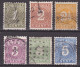 Ned. Indië: 1883-1890 Cijferserie Complete Gestempelde Serie NVPH 17 / 22 - India Holandeses