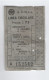 Ticket De Ligne Maritime  Ancien / A.C.N.I.L./ Linea Circolare / Vers 1950-1960         TCK275 - Autres & Non Classés