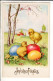 Delcampe - 9 Cpa Paques Poussins - Pascua