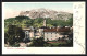 Cartolina Cortina D` Ampezzo, Ortspartie Mit Alpenpanorama  - Sonstige & Ohne Zuordnung