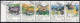 AUSTRALIA 1992 QEII 45c Multicoloured, Landcare Strip Of 5 FU - Used Stamps