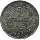 LaZooRo: Tunisia 2 Francs 1924 XF / UNC - Tunisia