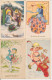 Delcampe - MOOI LOT FANTASIE KINDEREN ALLEREI VAN  50  KAARTEN. . ( Lot 1 ) ZIE AFBEELDINGEN - Other & Unclassified