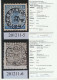 Sweden Sverige Schweden 1855 First 5 Used Stamps With Certificates - Gebraucht