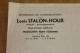 ANCIEN DOC COMMERCIAL - HAULCHIN ( ESTINNES ) - LOUIS STALON HOUX - MATERIAUX DE CONSTRUCTIONS - 1900 – 1949