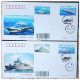China Cover China Shipbuilding Industry (II) Special Stamp Commemorative Cover, Set Of Four - Enveloppes