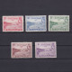 PAPUA 1938, SG #158-162, CV £35, MH - Papua New Guinea