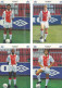 4  POSTCARDS   FOOTBALL PLAYERS - Soccer