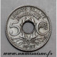 GADOURY 170 - 5 CENTIMES 1927 - TYPE LINDAUER - Petit Module - KM 875 - TTB - 5 Centimes