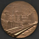 Médaille Du Travail En Bronze ARTHUS BERTRAND - Grands Travaux Par Le Graveur J-P ROCH - Diamètre 57 Mm - Professionals/Firms