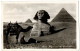 4.1.19 EGYPT, CAIRO, PRAYER NEAR THE GREAT SPHINX, 1937, PHOTOGRAPH, POSTCARD - Caïro