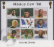 GHANA 1998 FOOTBALL WORLD CUP 2 S/SHEETS SHEETLET AND 6 STAMPS - 1998 – Frankrijk
