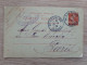 MARCOPHILIE AFFRANCHISSEMENT  OBLITERATION TIMBRE ENTIER POSTAL OUVERT PAR L'AUTORITE MILITAIRE WESSERLING ALSACE 1916 - 1849-1876: Période Classique