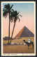 CPA Cairo, The Pyramids, Kamelreiter  - Other & Unclassified