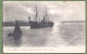 CPA - FINISTERE - BREST - UN BATEAU MARCHAND ENTRANT DANS LE PORT - Brest