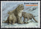 AUSTRALIA 2016 $1 Multicoloured, Endangered Wildlife-Snow Leopard FU - Gebruikt