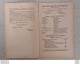 VILLE DE MEAUX SOCIETE DE SECOURS MUTUELS ANNEE 1894  ETAT DU PERSONNEL 22 PAGES - Meaux