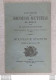 VILLE DE MEAUX SOCIETE DE SECOURS MUTUELS ANNEE 1886 NOUVEAUX STATUTS 16 PAGES - Meaux