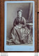 PHOTO CDV WITZ A ROUEN 10.50 X 6 CM - Ancianas (antes De 1900)