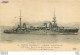 MARINE MILITAIRE FRANCAISE  LIBERTE CUIRASSE D'ESCADRE DETRUIT EN 1911 - Warships